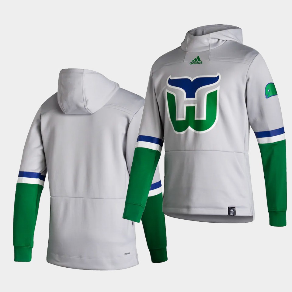 Men Carolina Hurricanes Blank White NHL 2021 Adidas Pullover Hoodie Jersey->carolina hurricanes->NHL Jersey